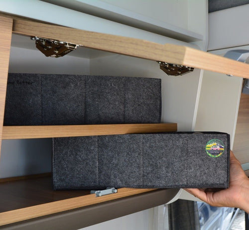 CupCamper - Organizador de Tazas / Vasos Antivibración para Camper y Autocaravana