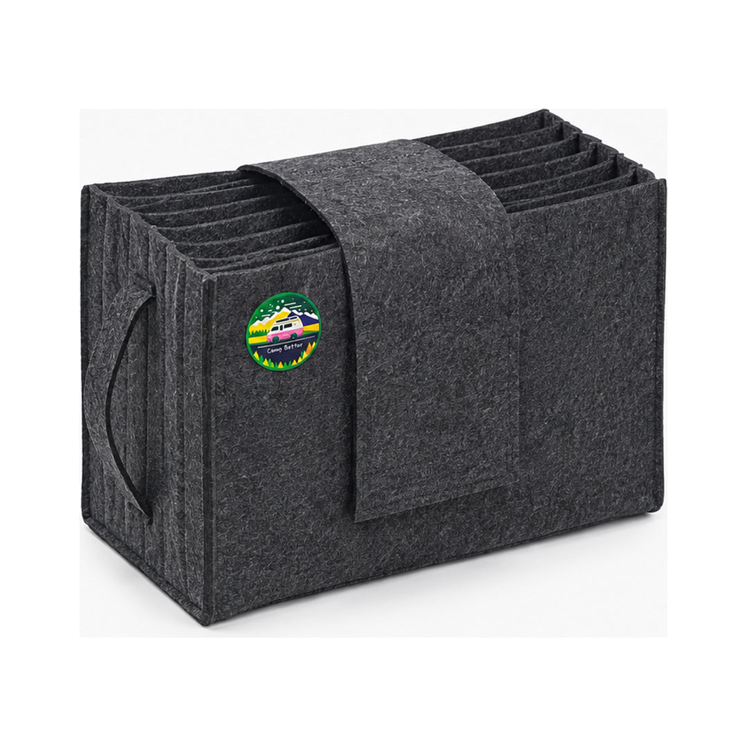 PlateCamper - Organizador de Platos Antivibración para Camper y Autocaravana