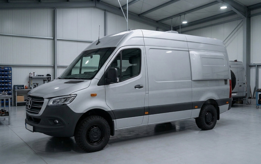 Extensión Lateral (Petaca) (1 pieza) – Mercedes Sprinter W906/W907 / VW Crafter (Lado izquierdo - 1 unidad)